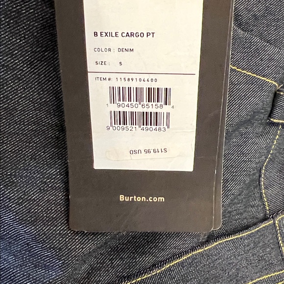 Burton Room to Grow Exile Cargo Dry Ride Snowboard Pants - Picture 7 of 16